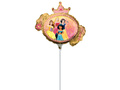 Princess foil stick balloon - 33 cm