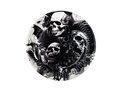 Halloween plates Spooky Skulls - 18 cm - 6 pcs.