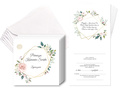 Comunion invitation card & envelope - 1 pc