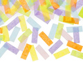 Colorful confetti party cannon, 20 cm, 1 pc