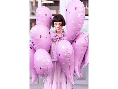 Balon foliowy Duch na Halloween - 41 x 70 cm - 1 szt.