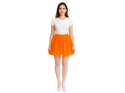 Tutu skirt orange - 1 pc