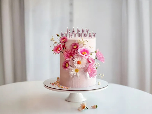 Happy Birthday candles
