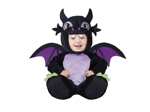 Black Dragon Costume - Age 12-18 months