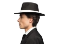Black gangster hat  - 1 pc