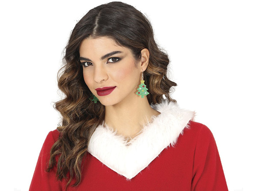 Christmas tree earrings