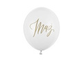 Latex balloon with wedding print Husband - 30 cm - 5 pcs.