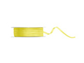 Satin ribbon, yellow, 3 mm / 50 m, 1 pc.