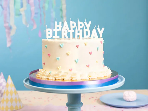 Happy Birthday candles