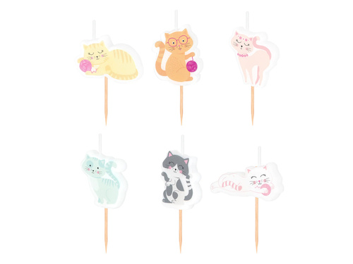 Candle Cat's- 6 pcs.