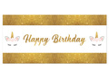 Happy Birthday Beautiful Unicorn Poster - 70x33 cm