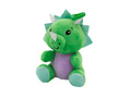 2-in-1 plush toy balloon weight dinosaur with loop - 11 cm - 120g