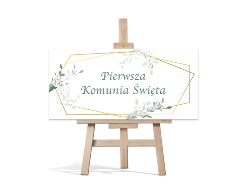 Communion poster - First Holy Communion - 70x33 cm