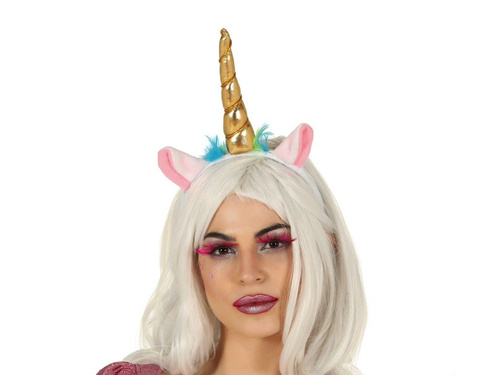 Gold Unicorn Headband - 1 pcs