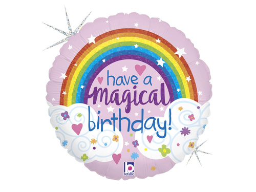 Rainbow Foil Balloon 46 cm - 1 pc