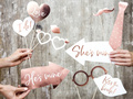 Photo props for the wedding - 12 pcs.