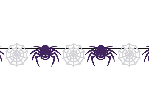 Bat Halloween garland - 300 cm - 1 pc