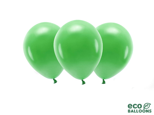 EKO latex balloons pastel green grass - extra large - 10 pcs.