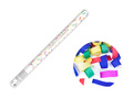 Shooting tube - colorful confetti - 80 cm - 1 pcs.