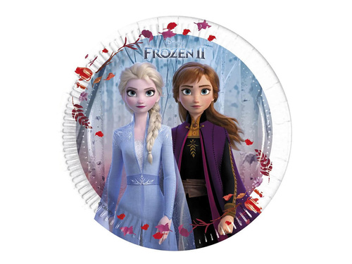 Birthday plates Frozen 2 - Ice Age 2 - 20 cm - 8 pcs.