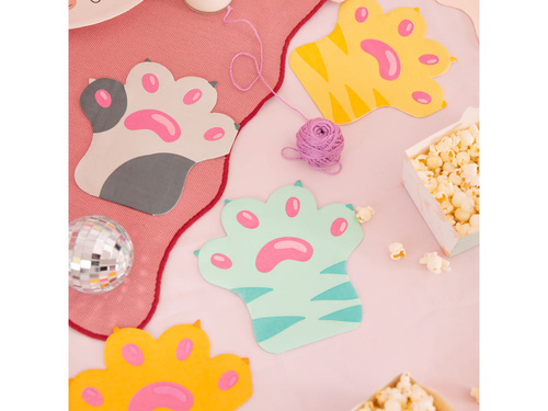 Birthday napkins Cats - 32 cm - 12 pcs.