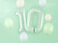 Balon foliowy zielony cyfra 1 - 72 cm - 1 szt.