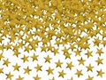 Gold star confetti - 30 g