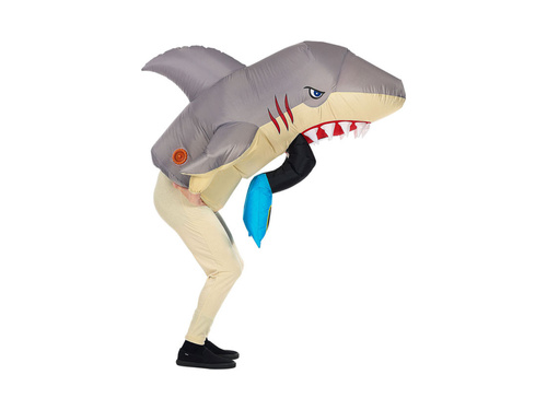 Dmuchany strój ataku rekina