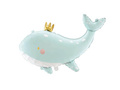 Blue whale foil balloon - 78 x 50 cm - 1 pc.