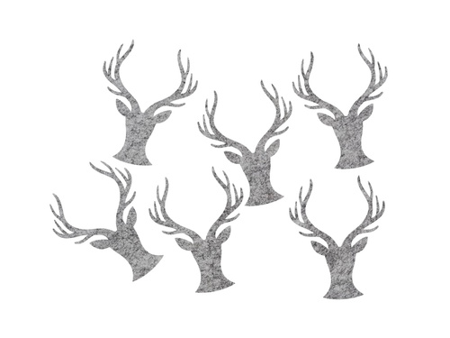 Reindeer confetti - 6 pcs