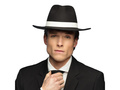 Black gangster hat  - 1 pc
