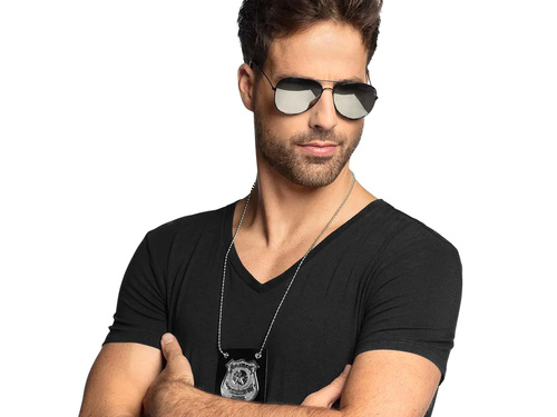 Pilot glasses with smoke lenses - 1 pc