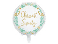 Balony foliowy okrągły Chrzest Święty - 35 cm - 1 szt.