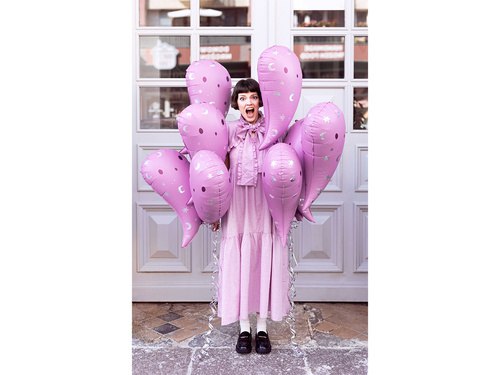 Balon foliowy Duch na Halloween - 41 x 70 cm - 1 szt.