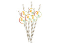 Paper straws Rainbow Unicorn - 6 pcs