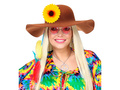 Sunflower hair clip and pin - 1 pc