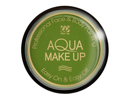 Emerald green Aqua makeup - 15 g