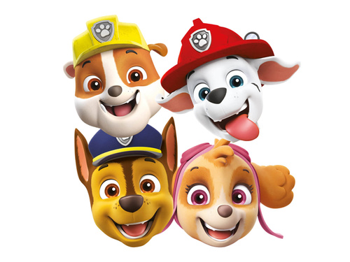 Psi Patrol masks - 8 pcs.