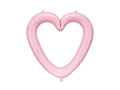 Balon foliowy serce ramka do zdjęć - 73 x 72 cm