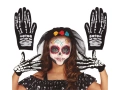 Skeleton Gloves - 1 pair