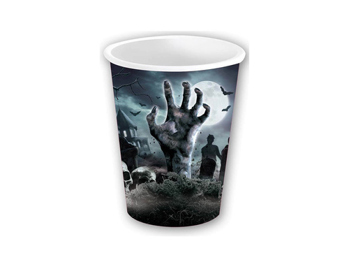 Halloween paper cups - 240 ml - 6 pcs