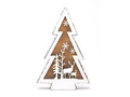 Wooden Christmas Tree LED - 1 pc
