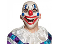 Scary clown mask with moving jaw - 1 pc