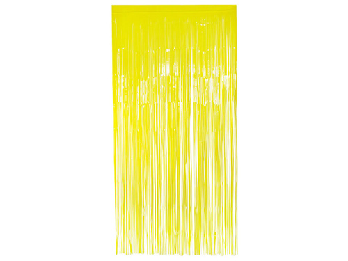 Kurtyna - zasłona na drzwi Neonowa Żółta - 100 x 200 cm