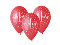 Balony lateksowe With Love - 30 cm - 5 szt.