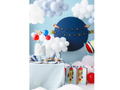 Balloon cake topper Airplane - 1 set