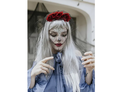 Adhesive face jewellery