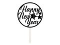 Cake topper Happy New Year, paper - 1 pc