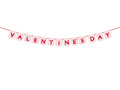 Valentines Day flag banner - 1,5 m - 1 pcs.