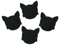 Podstawka pod kubek - Kot - 11 x 10,5 cm - 4 szt.